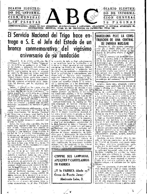 ABC SEVILLA 09-01-1958 página 15