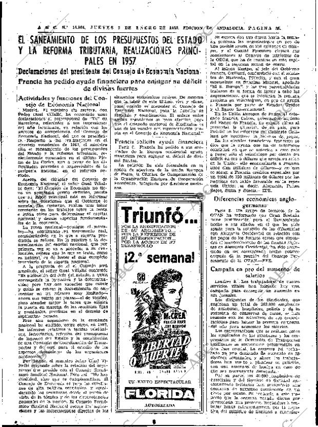 ABC SEVILLA 09-01-1958 página 25