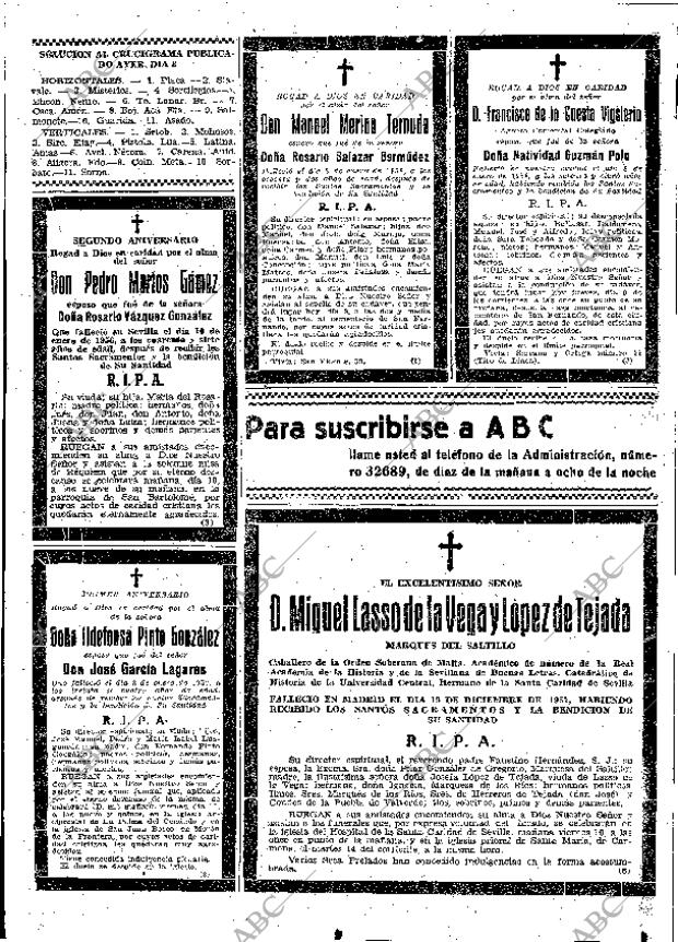 ABC SEVILLA 09-01-1958 página 36