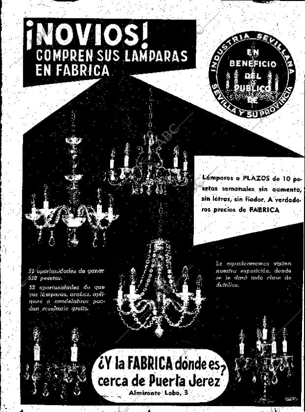 ABC SEVILLA 09-01-1958 página 38