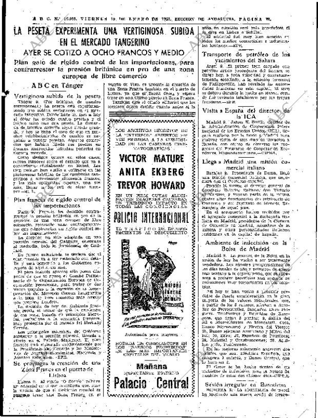 ABC SEVILLA 10-01-1958 página 21