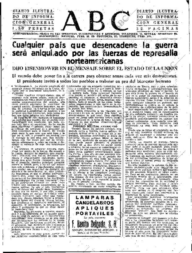 ABC SEVILLA 10-01-1958 página 7