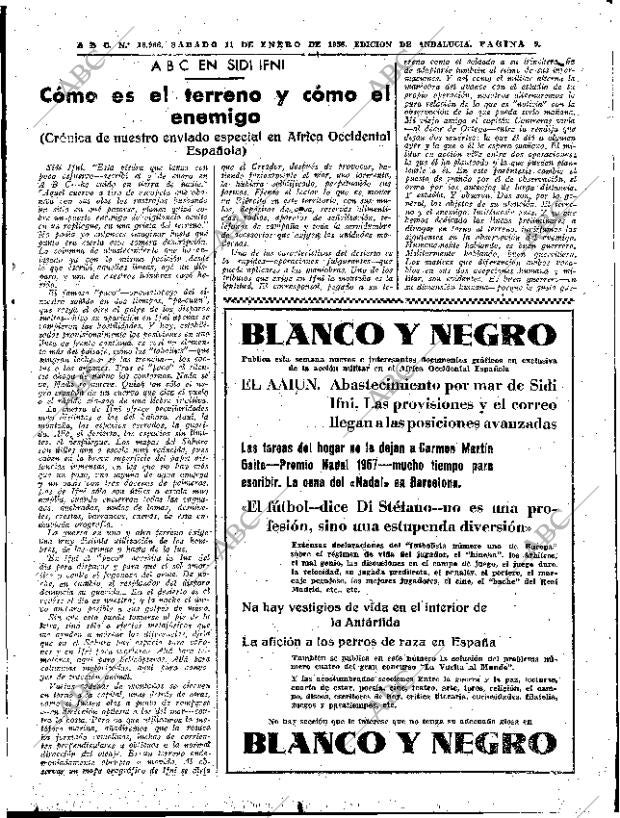 ABC SEVILLA 11-01-1958 página 9