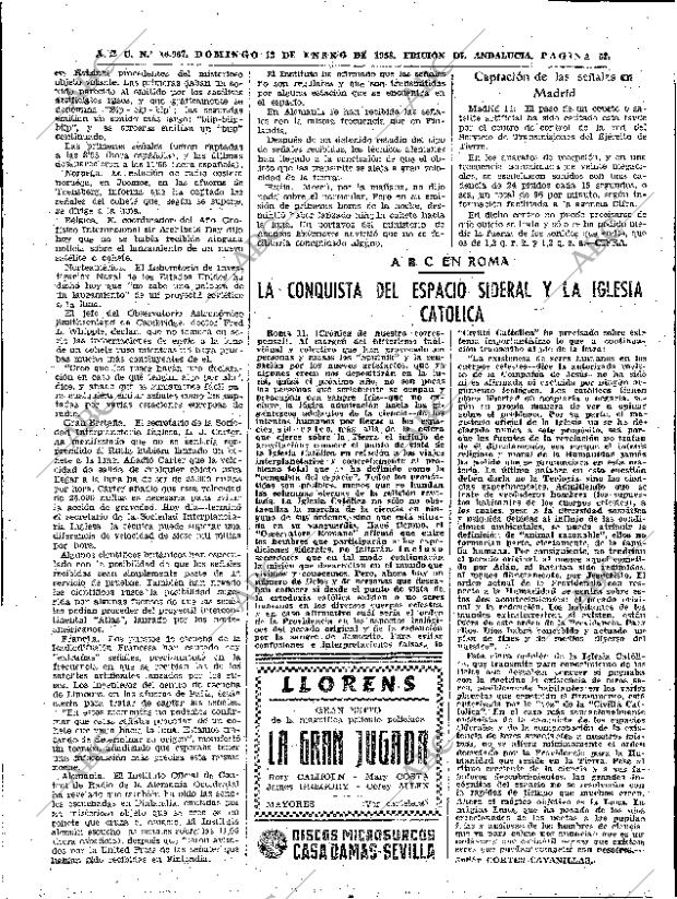 ABC SEVILLA 12-01-1958 página 32