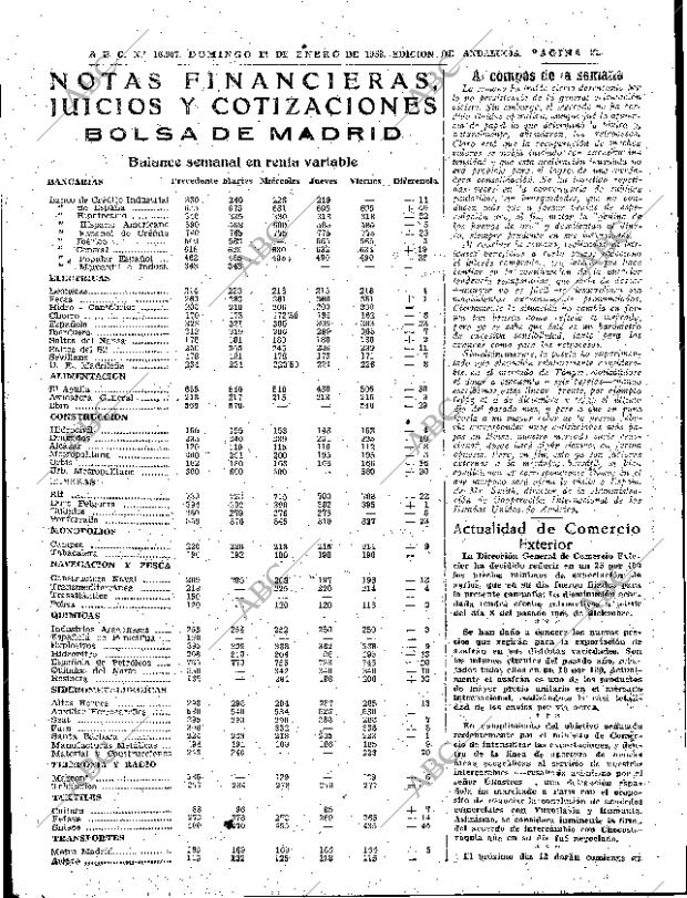 ABC SEVILLA 12-01-1958 página 53