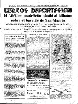 ABC SEVILLA 14-01-1958 página 27