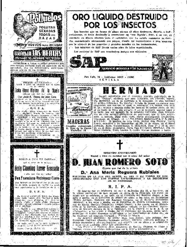 ABC SEVILLA 14-01-1958 página 35