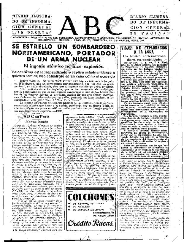 ABC SEVILLA 14-01-1958 página 7