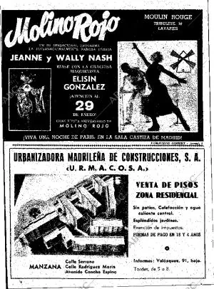 ABC MADRID 16-01-1958 página 16