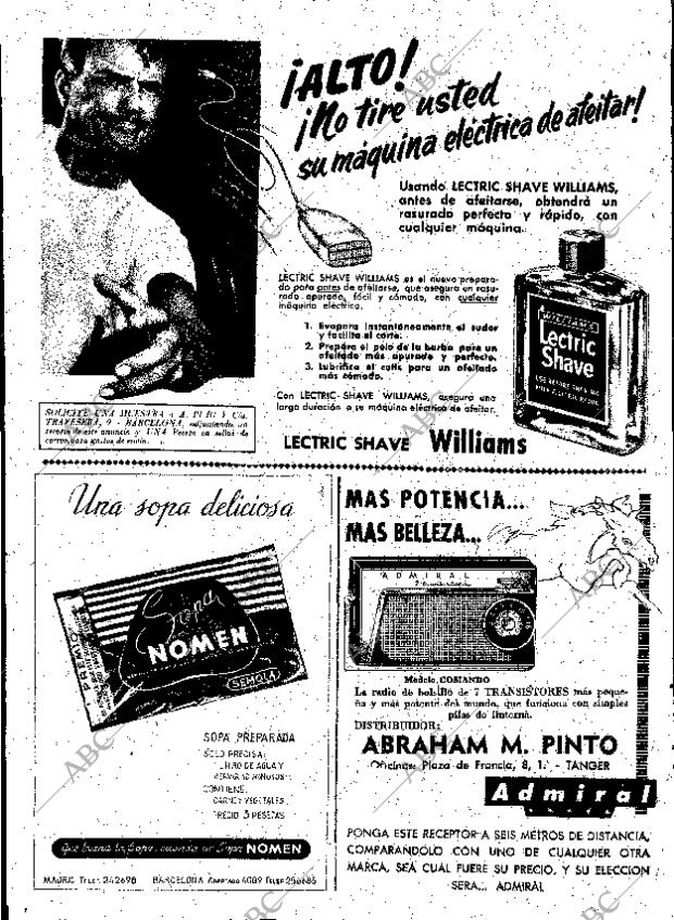 ABC MADRID 16-01-1958 página 20