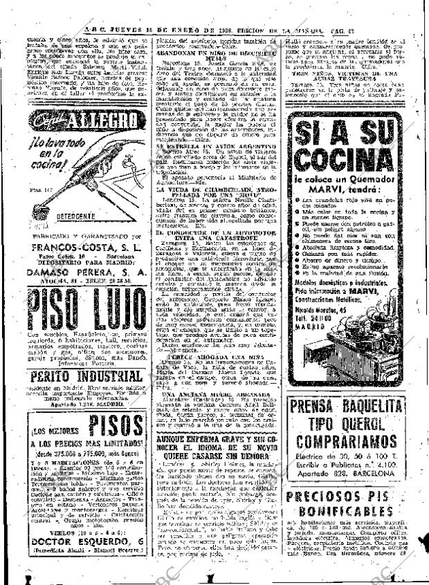 ABC MADRID 16-01-1958 página 42