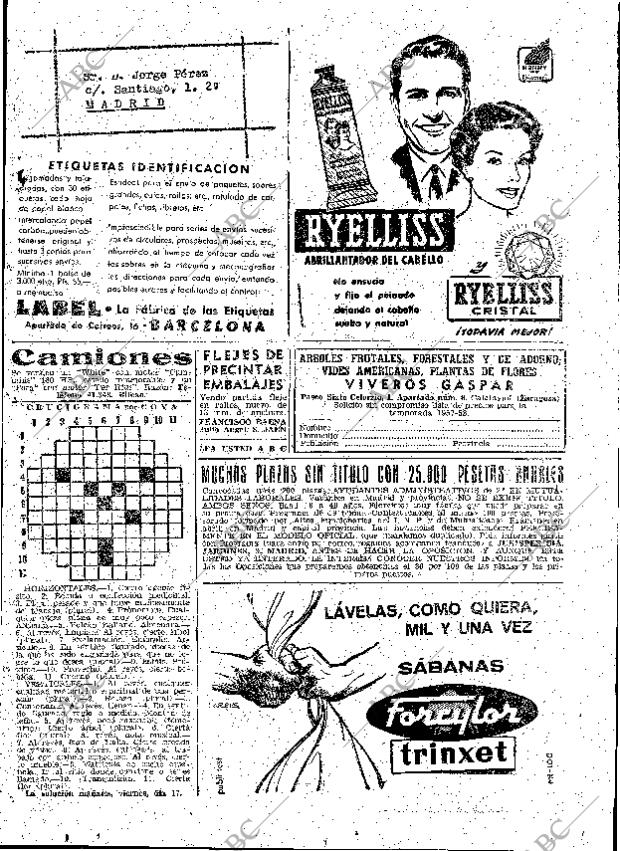 ABC MADRID 16-01-1958 página 67