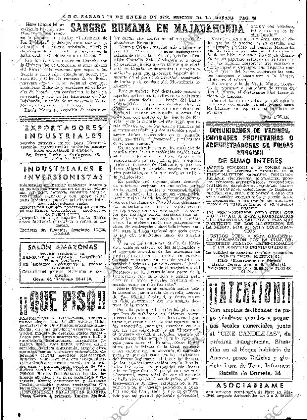 ABC MADRID 18-01-1958 página 20