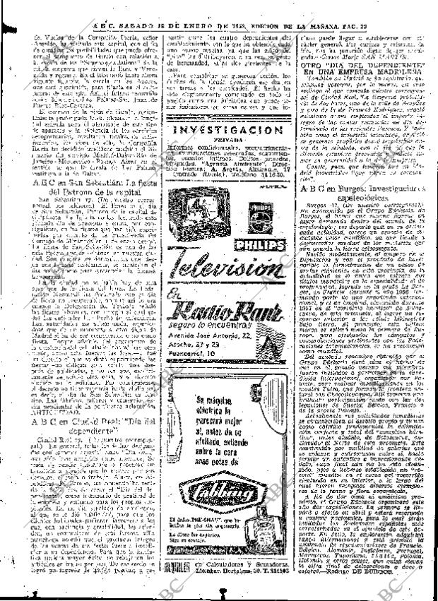 ABC MADRID 18-01-1958 página 29