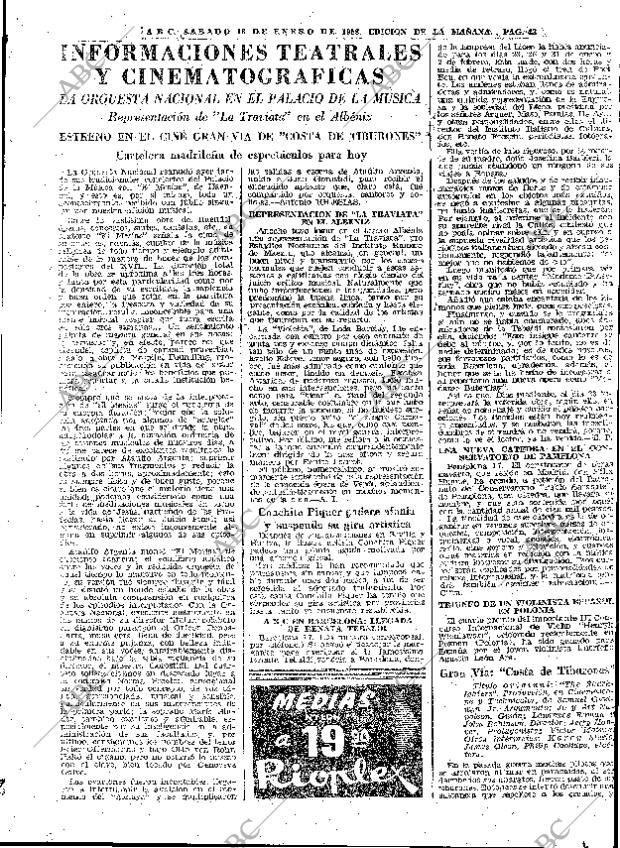 ABC MADRID 18-01-1958 página 43