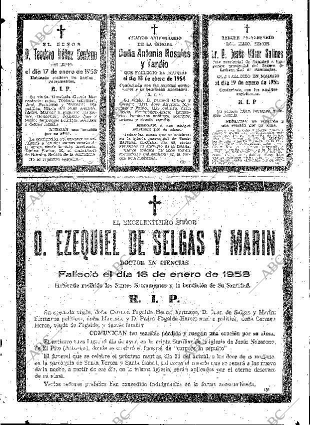 ABC MADRID 18-01-1958 página 53