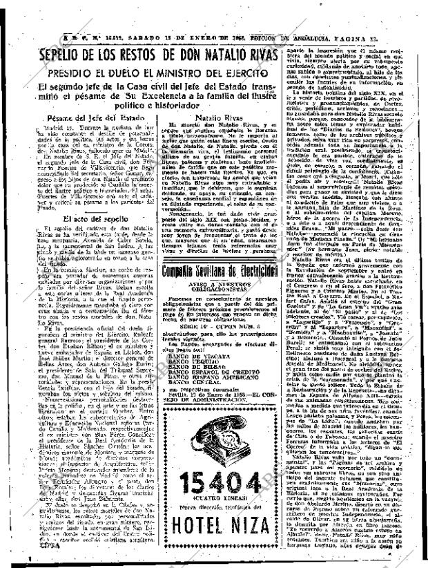 ABC SEVILLA 18-01-1958 página 19