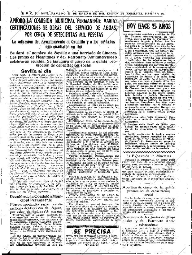 ABC SEVILLA 18-01-1958 página 29
