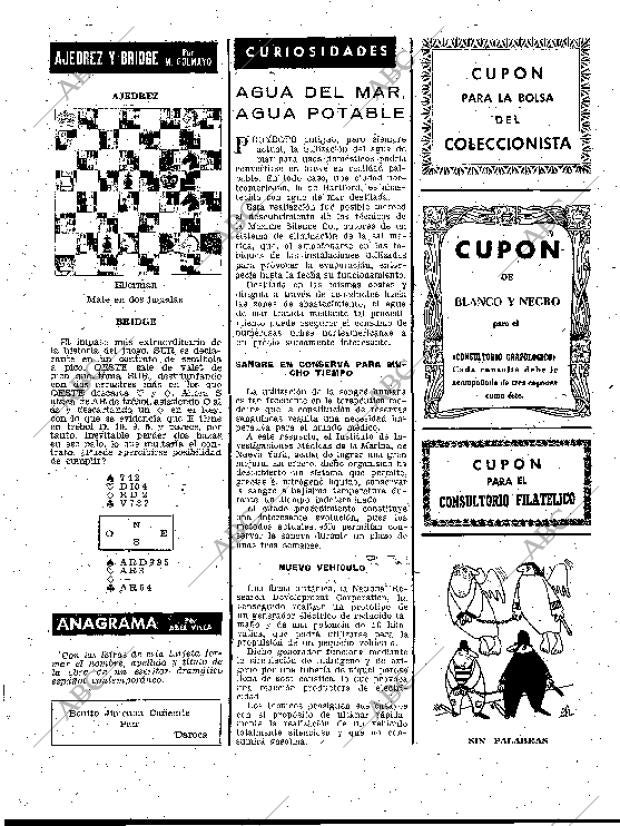 BLANCO Y NEGRO MADRID 18-01-1958 página 113