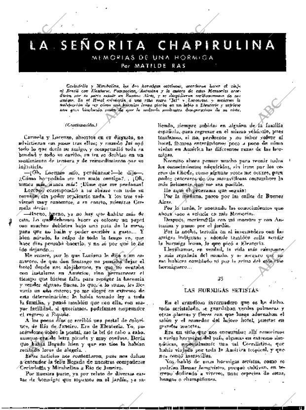 BLANCO Y NEGRO MADRID 18-01-1958 página 52