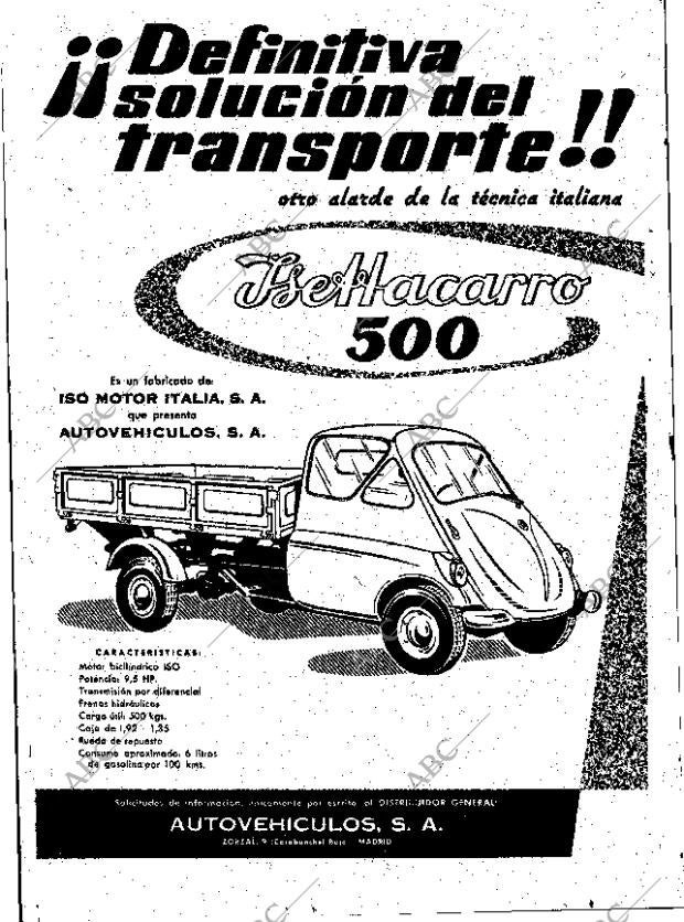 ABC MADRID 22-01-1958 página 22