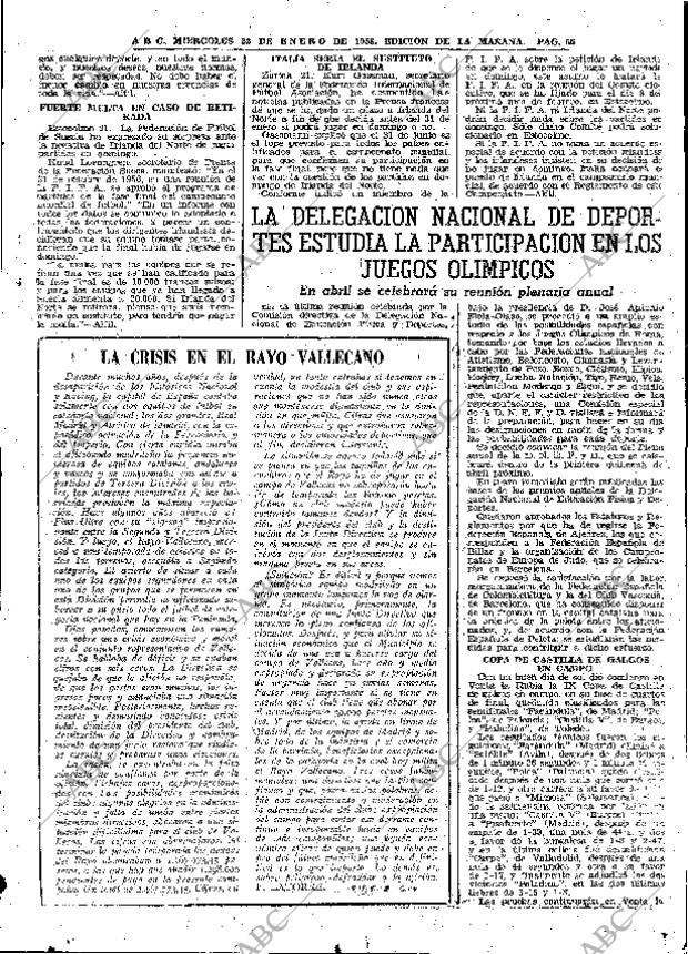 ABC MADRID 22-01-1958 página 55