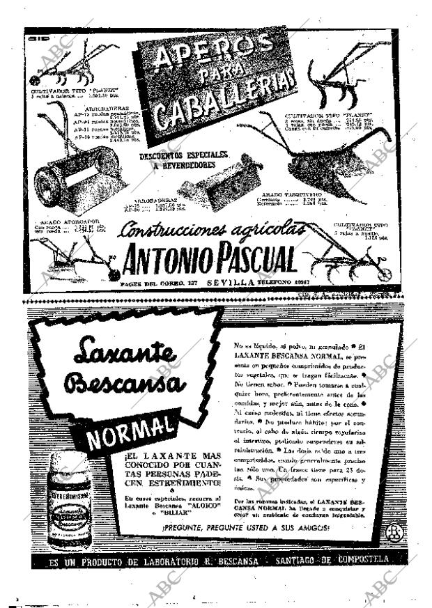 ABC SEVILLA 26-01-1958 página 20