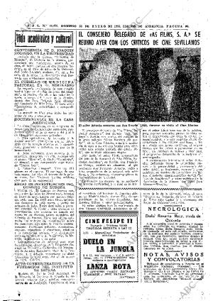 ABC SEVILLA 26-01-1958 página 48