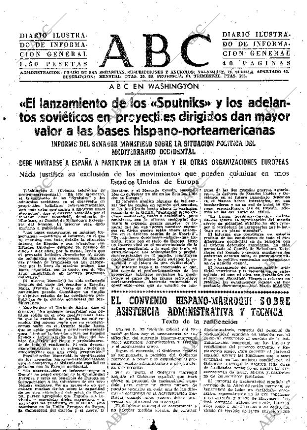 ABC SEVILLA 06-02-1958 página 15