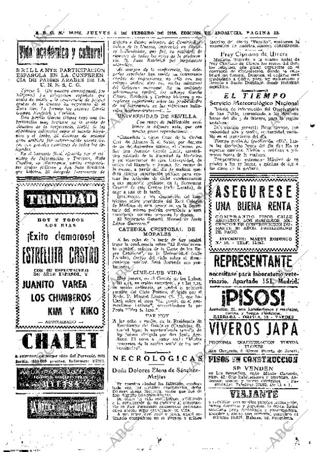 ABC SEVILLA 06-02-1958 página 28