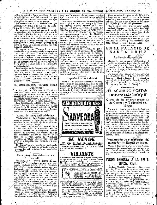 ABC SEVILLA 07-02-1958 página 18