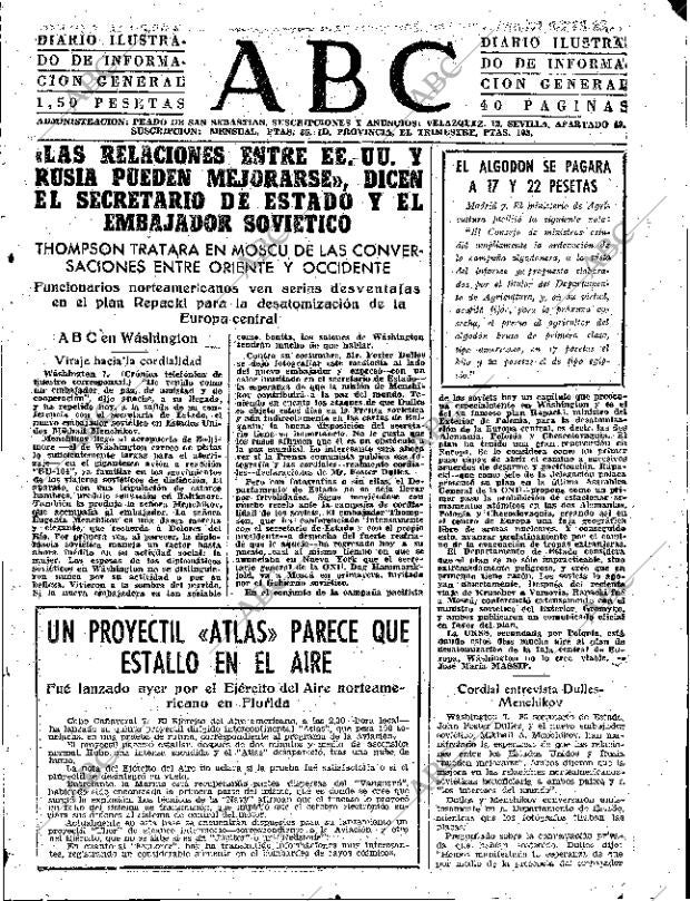 ABC SEVILLA 08-02-1958 página 15