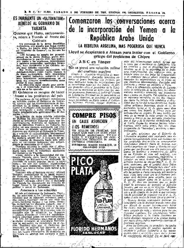 ABC SEVILLA 08-02-1958 página 19