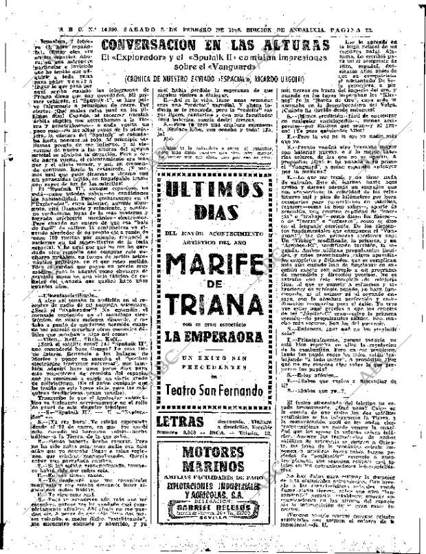 ABC SEVILLA 08-02-1958 página 23