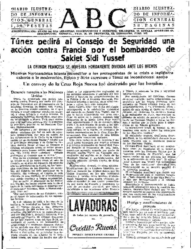 ABC SEVILLA 11-02-1958 página 7