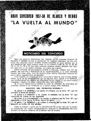 BLANCO Y NEGRO MADRID 15-02-1958 página 108