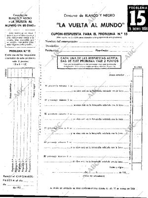 BLANCO Y NEGRO MADRID 15-02-1958 página 109
