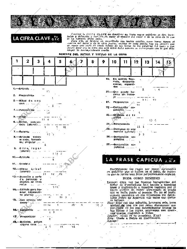 BLANCO Y NEGRO MADRID 15-02-1958 página 118