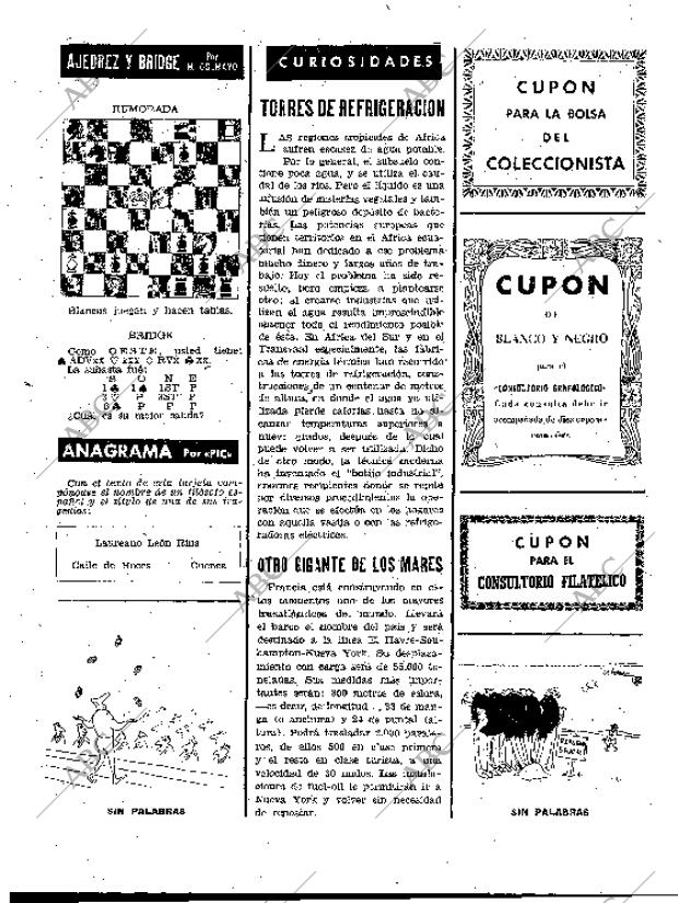 BLANCO Y NEGRO MADRID 15-02-1958 página 121