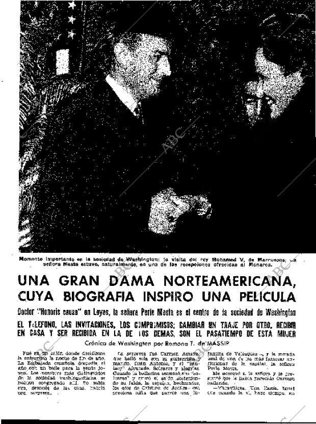BLANCO Y NEGRO MADRID 15-02-1958 página 19
