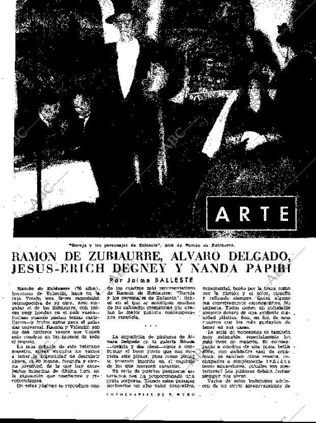 BLANCO Y NEGRO MADRID 15-02-1958 página 59