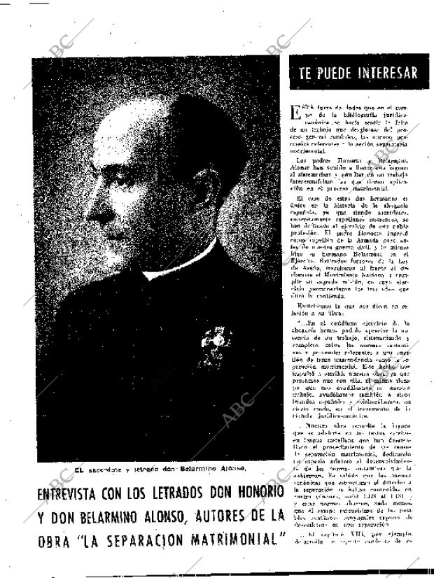 BLANCO Y NEGRO MADRID 15-02-1958 página 64