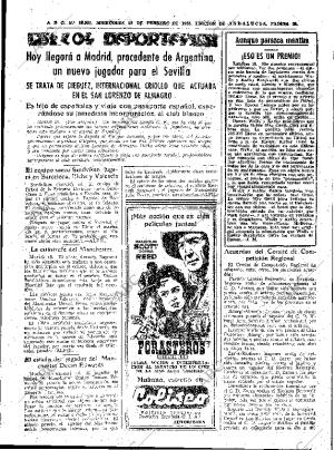 ABC SEVILLA 19-02-1958 página 31