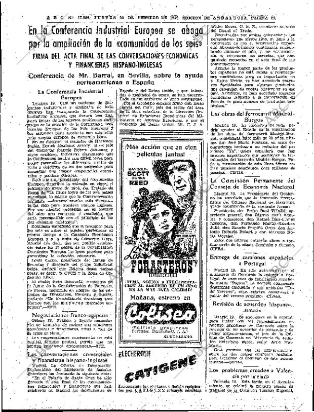 ABC SEVILLA 20-02-1958 página 25