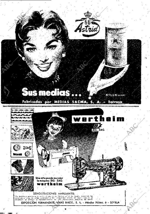 ABC SEVILLA 21-02-1958 página 12