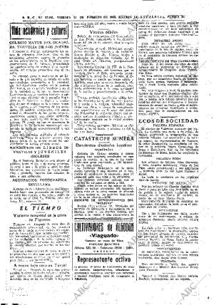 ABC SEVILLA 21-02-1958 página 26