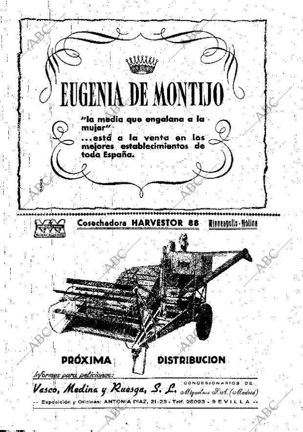 ABC SEVILLA 21-02-1958 página 8