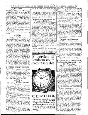 ABC SEVILLA 22-02-1958 página 33