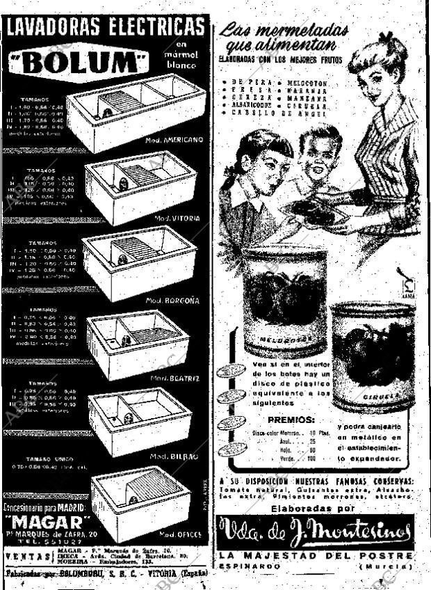 ABC MADRID 23-02-1958 página 16