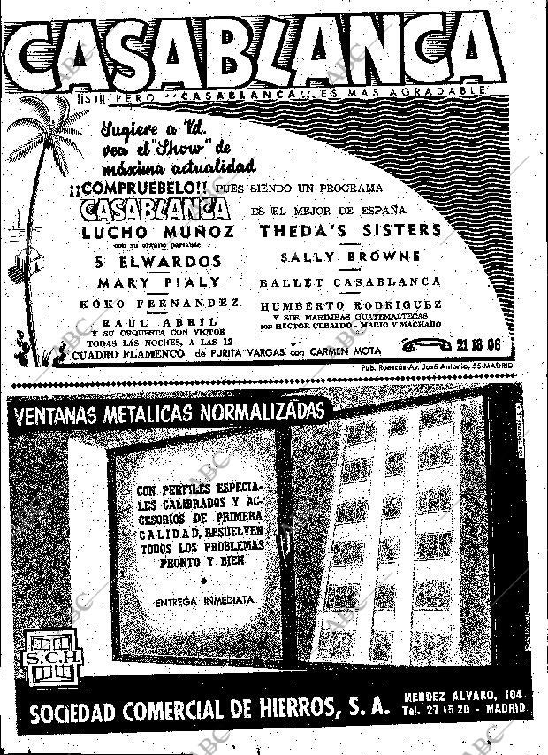 ABC MADRID 23-02-1958 página 38